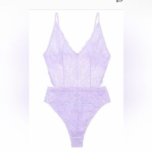 Savage X Fenty Lavender Lace Teddy - Unopened. NWT